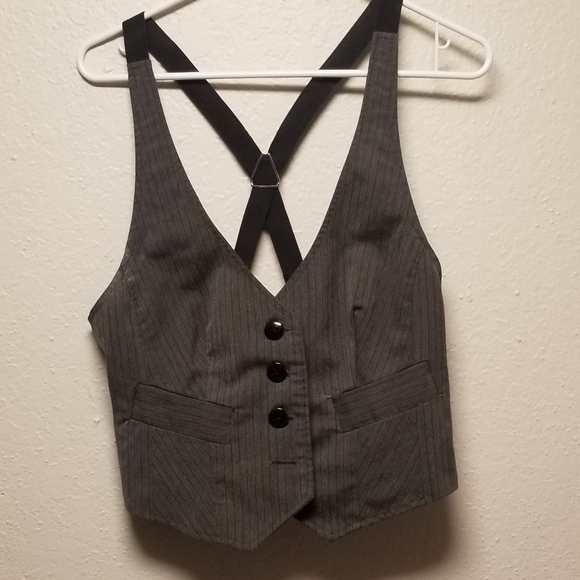 Jackets & Blazers - Sexy pinstripe vest